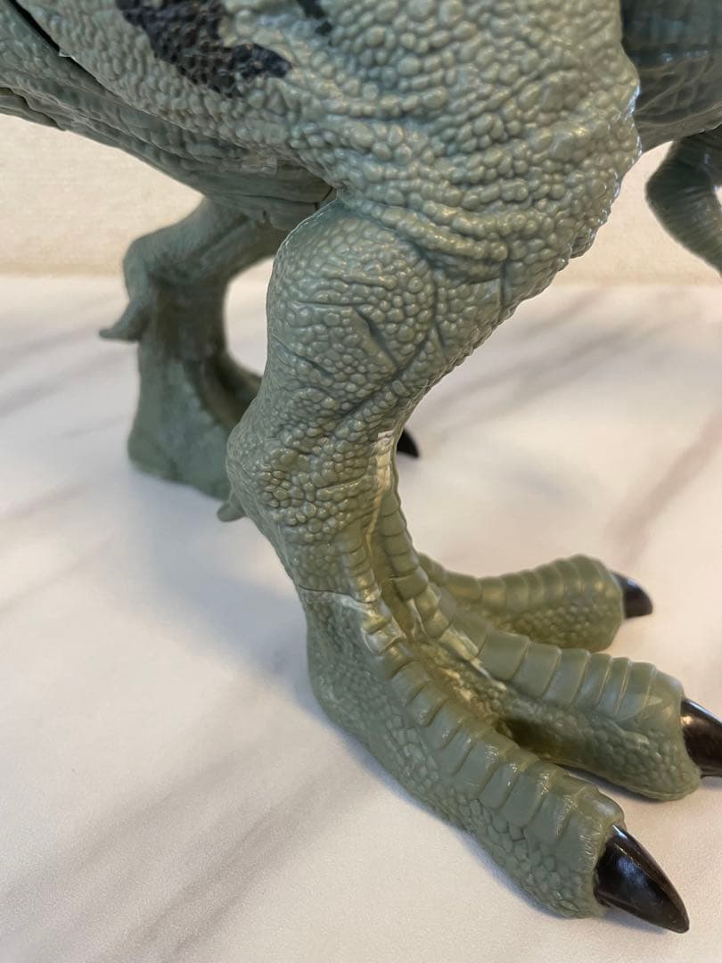 恐竜フィギュア グリーン・グレー 約30cm