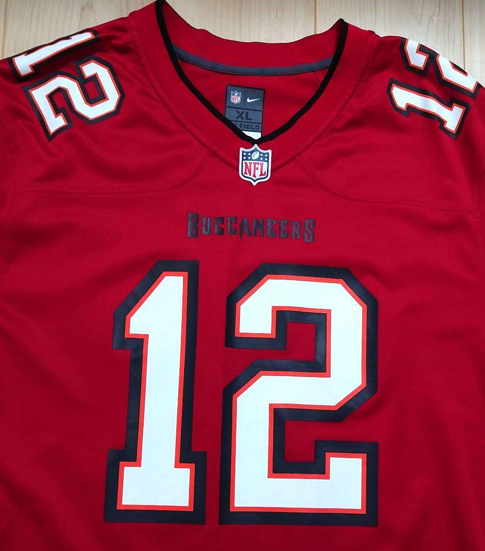 NFL バッカニアーズ トム・ブレイディ NIKE レプリカジャージ【XL】