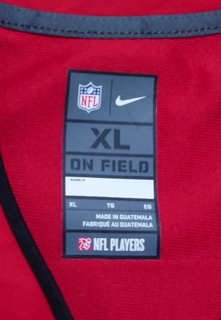 NFL バッカニアーズ トム・ブレイディ NIKE レプリカジャージ【XL】