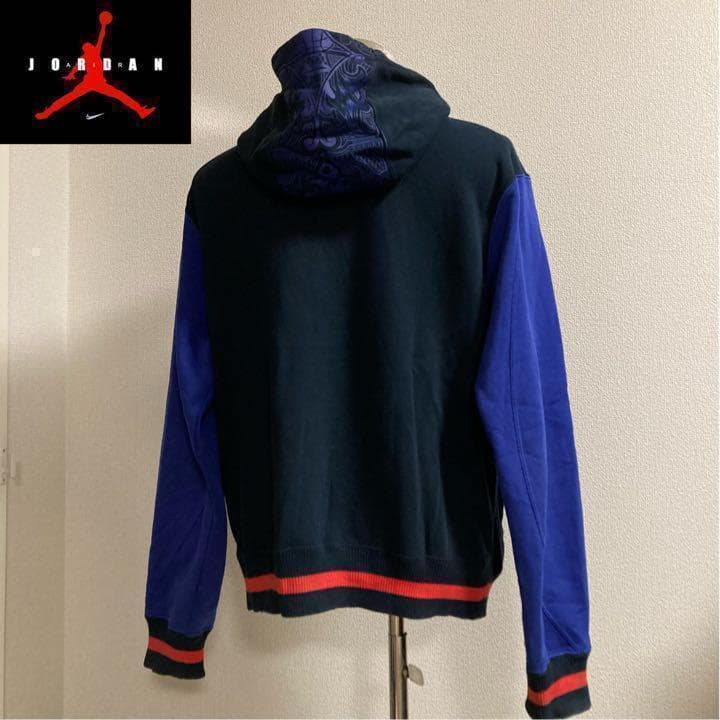ジョーダン JORDAN◇ボタン パーカー◆ブラック XL サイズ
