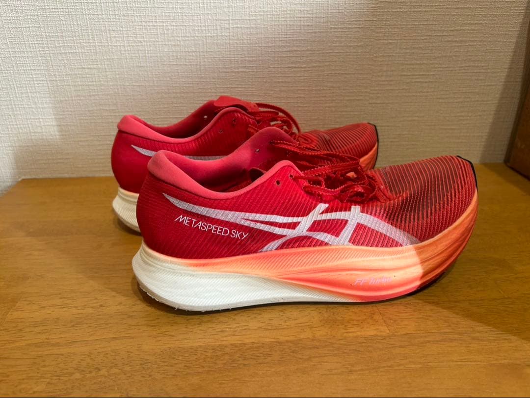 ASICS SPEED SKY レッド