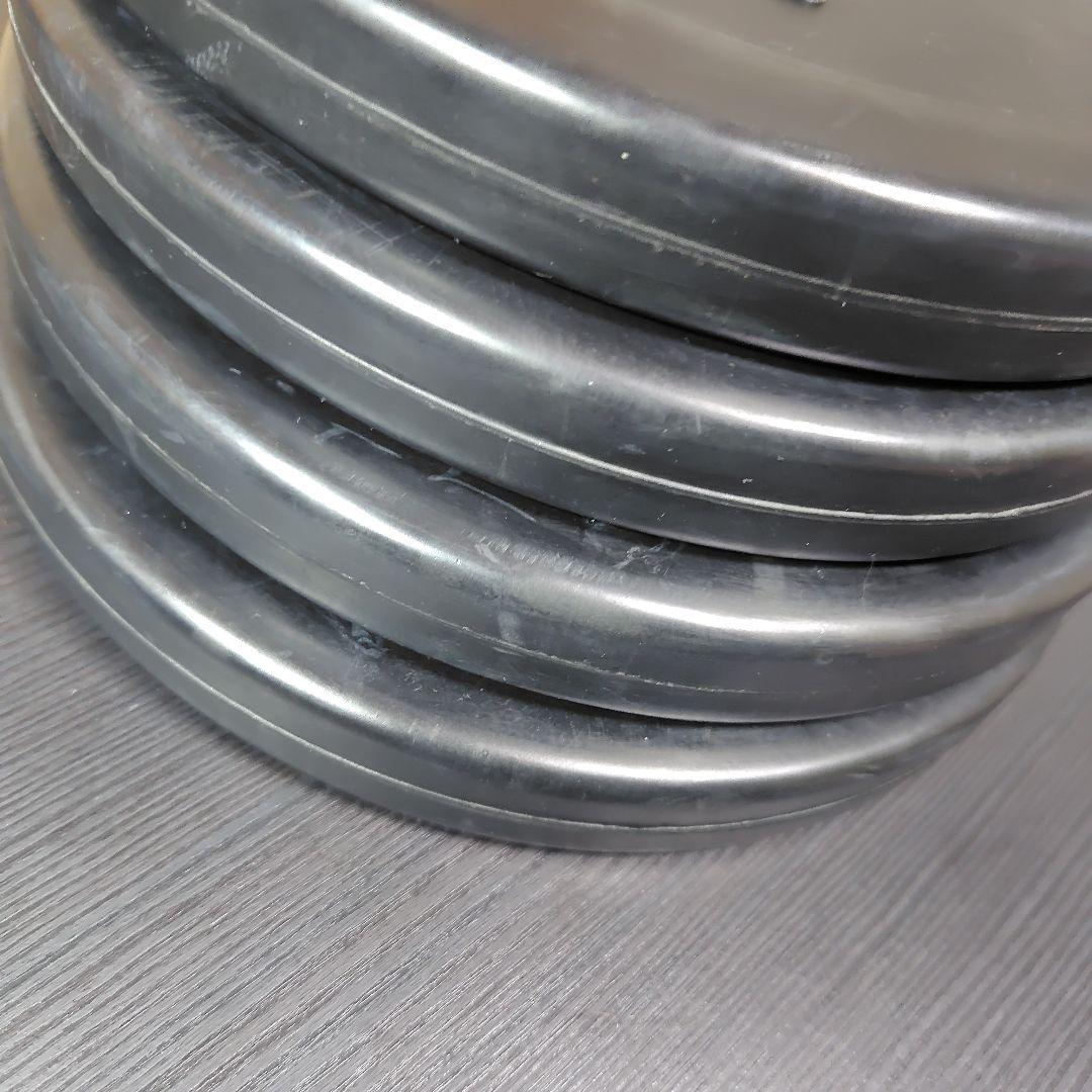 IVANKO 5kg 4枚 ラバーダンベルプレート ① 28mm イヴァンコ