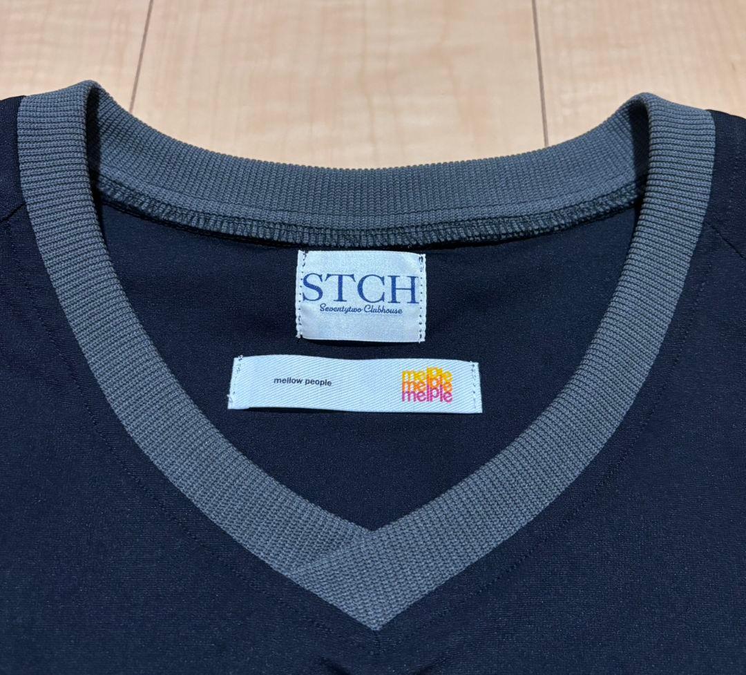 melple×STCH Tomcat （トムキャット Vネックプルオーバー）