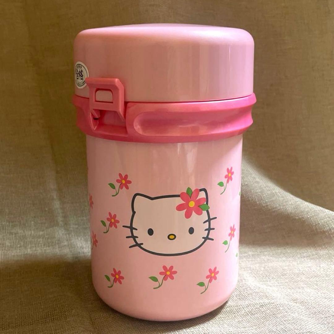 新品・箱入り♡ハローキティ♡ステンレスランチジャー800ml 弁当箱　保温