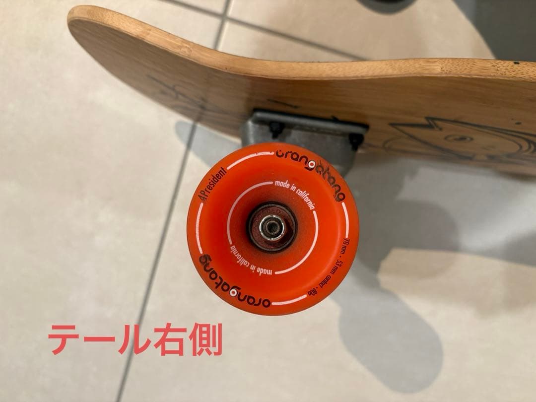 Carver × Loaded POKE サーフスケートボード