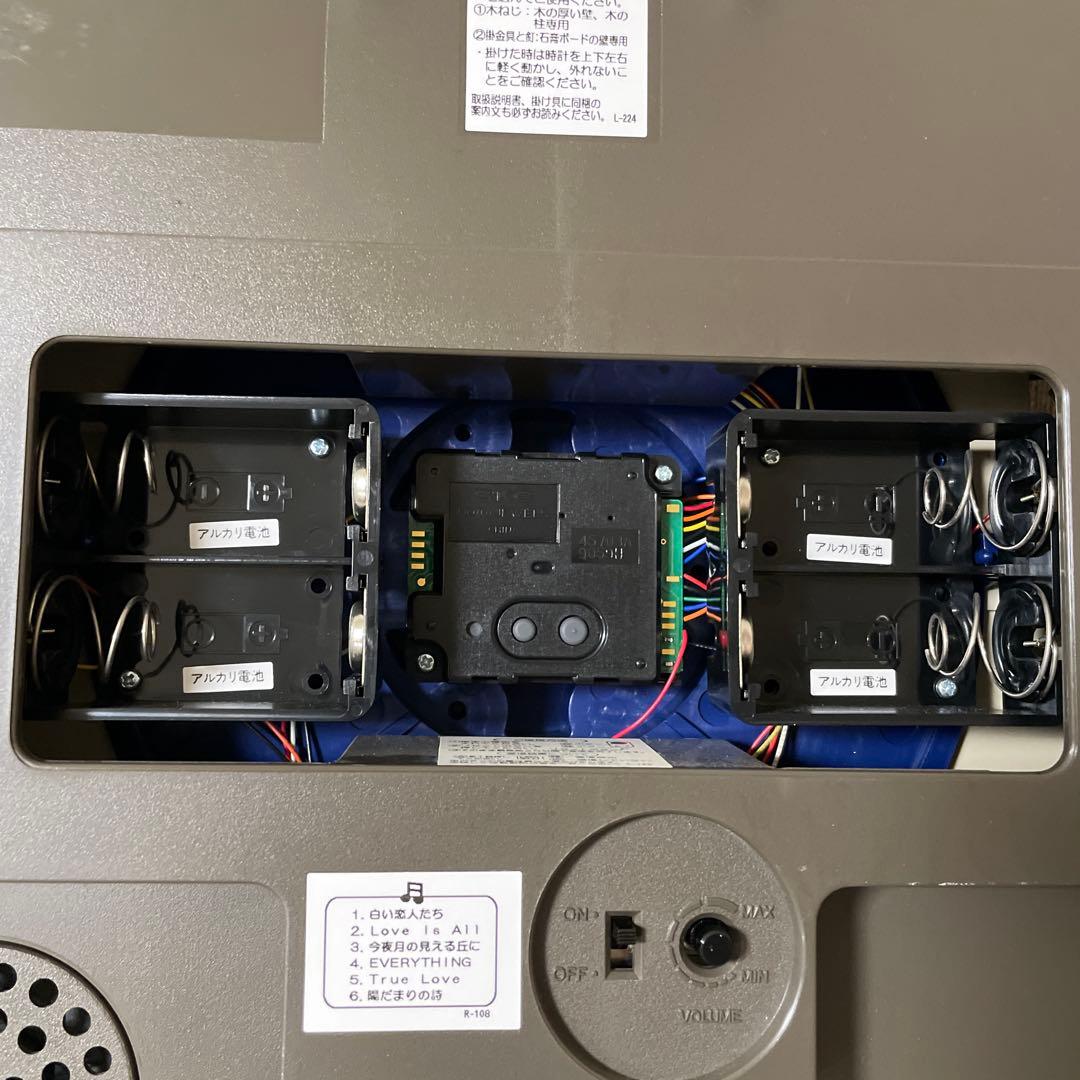 SEIKOクロック からくり時計　ウェーブシンフォニー 電波時計 RE555S