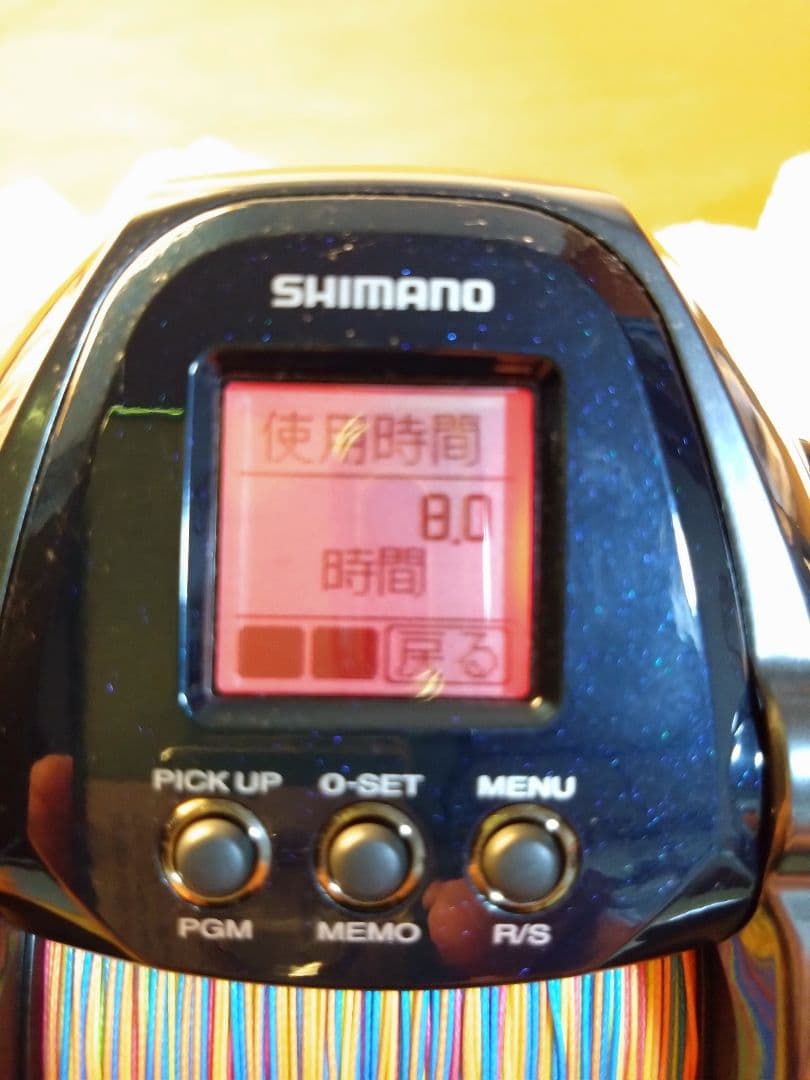 美品SHIMANO フォースマスター 6000 使用僅少　シマノ電動リール