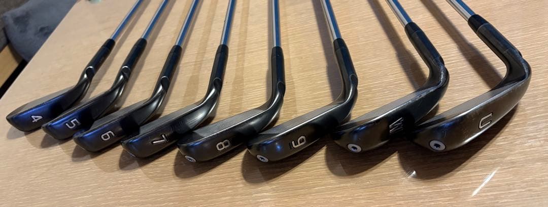 PING G710 アイアンセット8本(♯4～♯9・PW・UW)