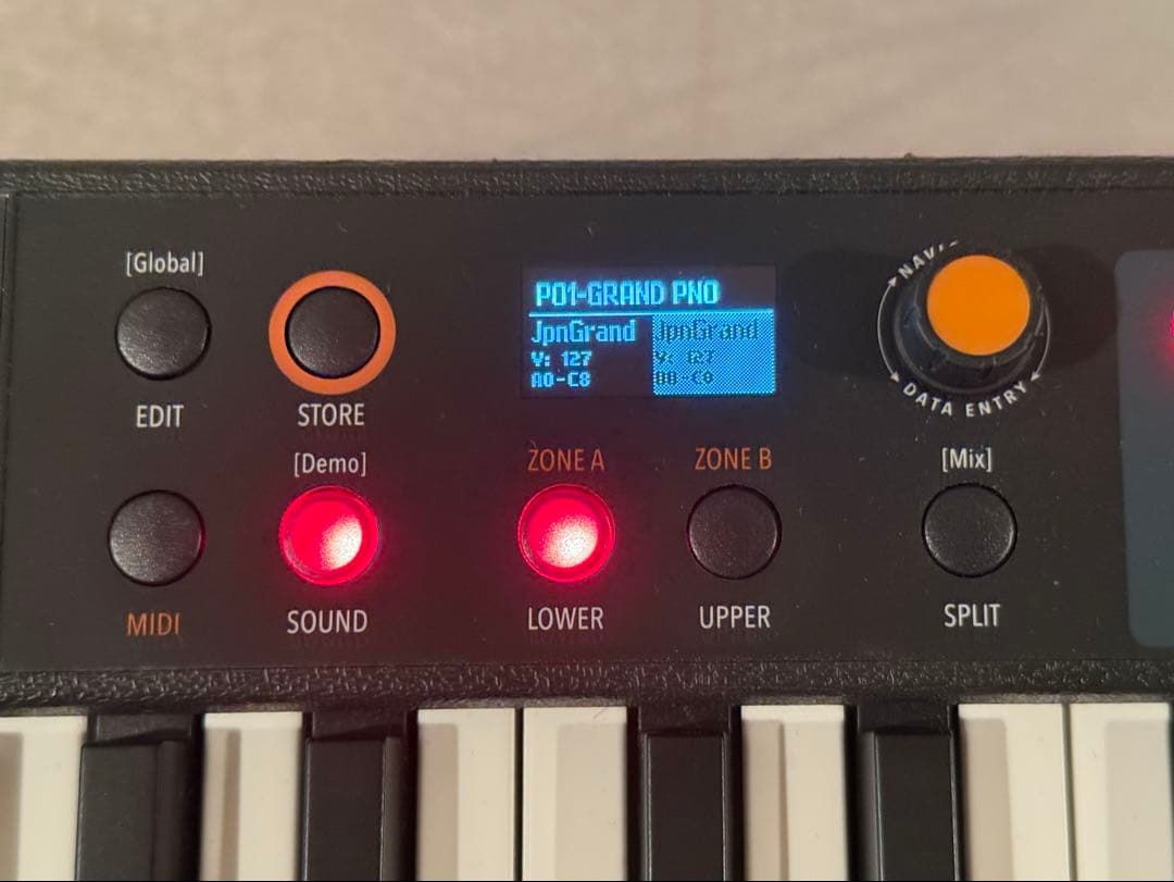 中古 numa compact2 Studiologic ペダル電源コード新品