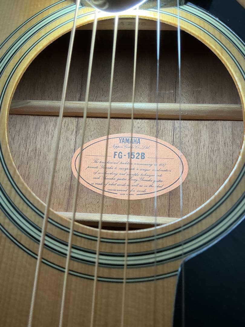 YAMAHAヤマハ FG-152B K&Kピックアップ搭載
