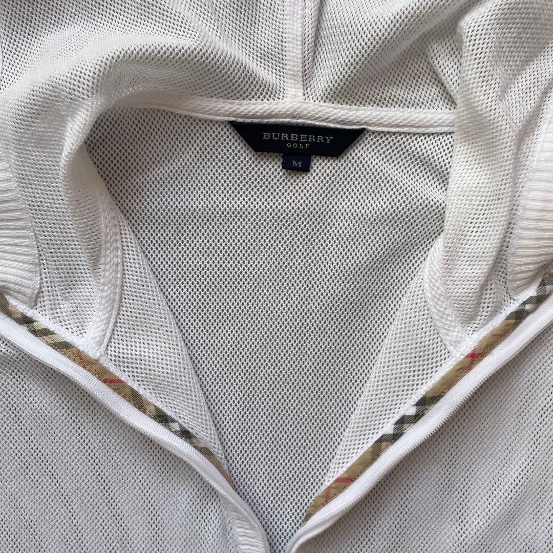 BURBERRY GOLF バーバリーゴルフ　メッシュパーカー　レディースM