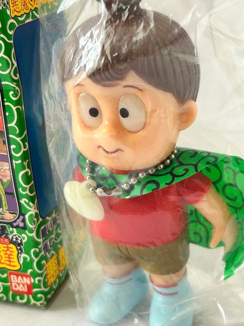 悪魔くん ソフビフィギュア バンダイ 悪魔くんの仲間達　光る！