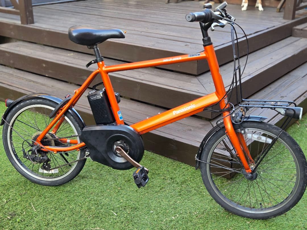 Panasonic 電動アシスト自転車 ベロスターミニ バッテリー満！