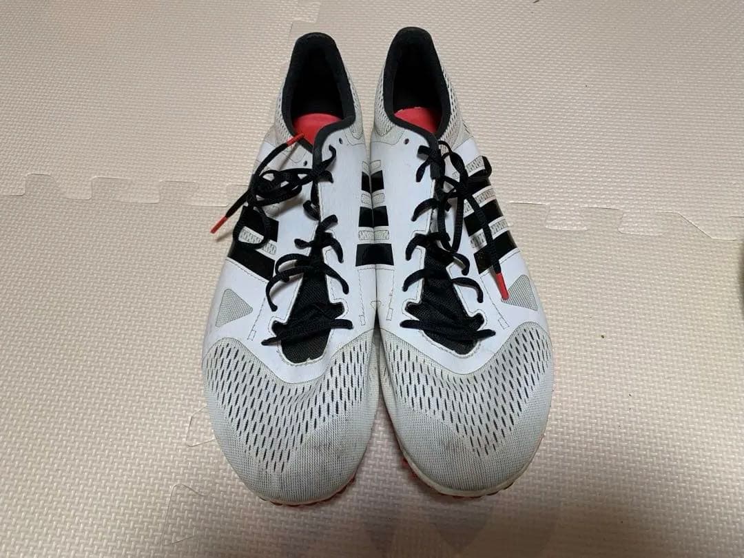 ASICS 陸上競技用スパイクシューズ ホワイト/ブラック
