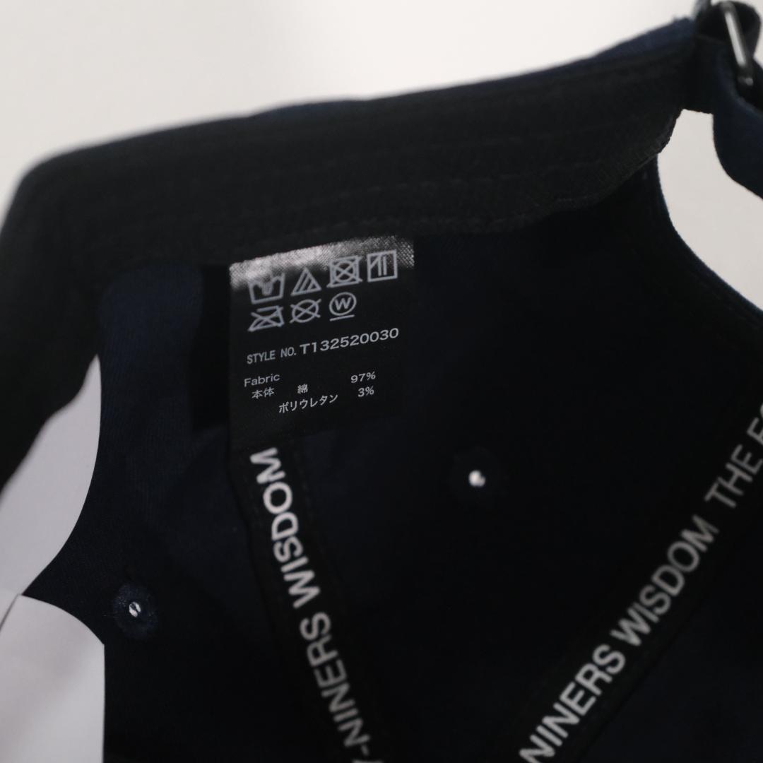 メンズウェア TFW49 GOLF EMBROIDERY 6PANEL CAP NAVY