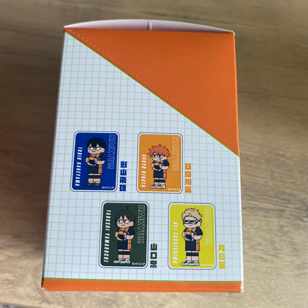 ハイキュープラザ　ジロリ　アクリルブロック　烏野ver.