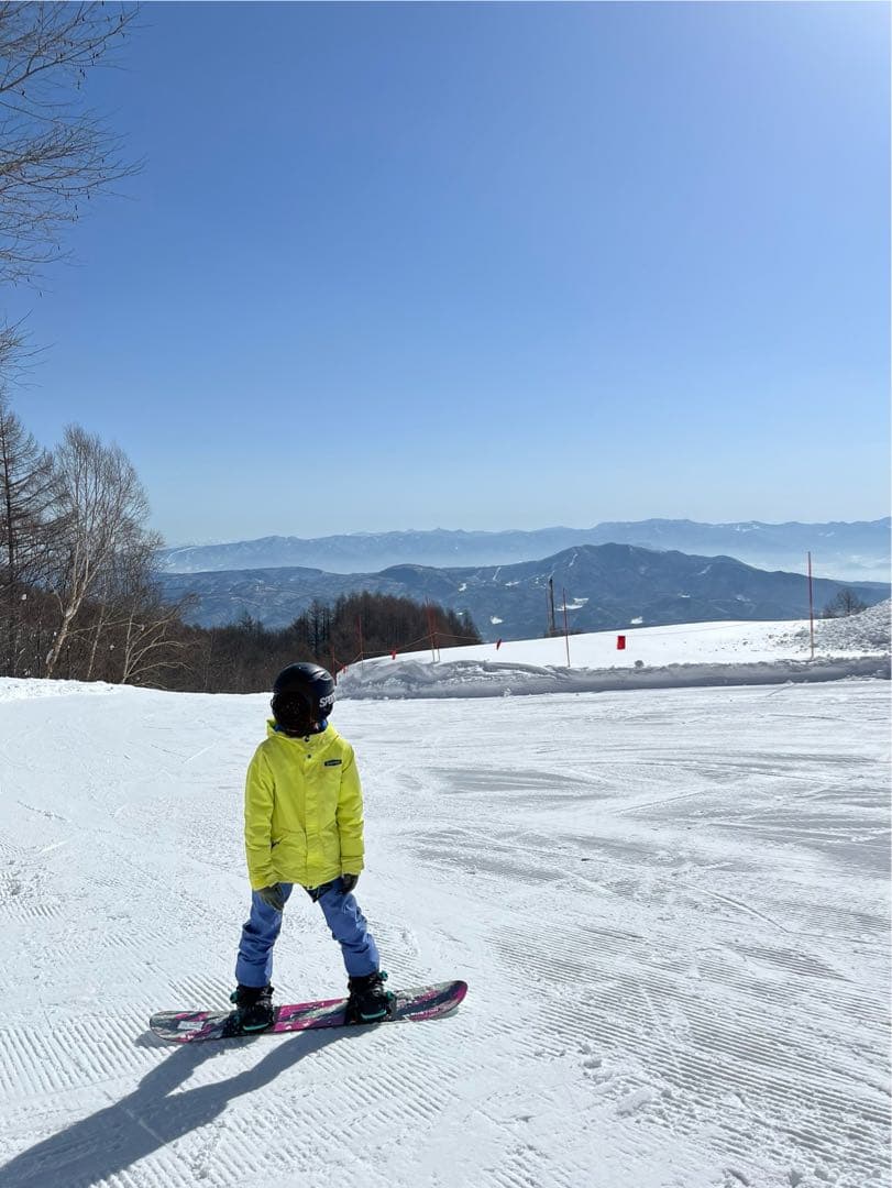 Burton 子供用 スノーボードウェア イエロー