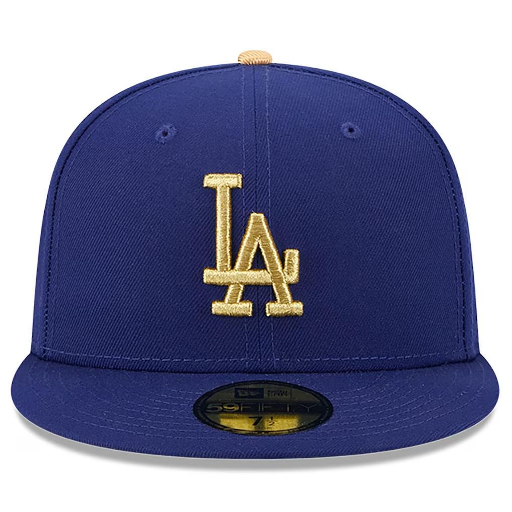ドジャース ワールドチャンピオン 59FIFTY ゴールド×ロイヤル:7 1/2