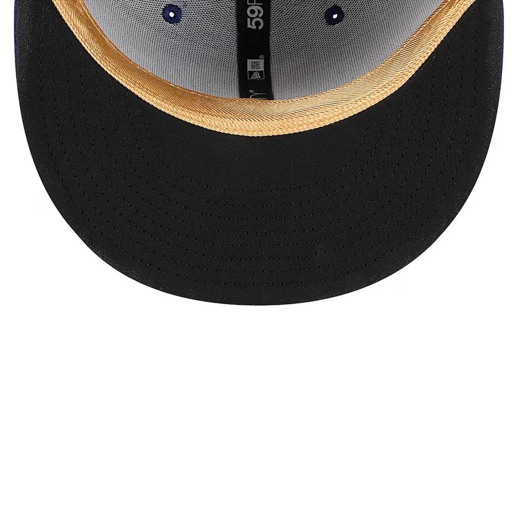 ドジャース ワールドチャンピオン 59FIFTY ゴールド×ロイヤル:7 1/2