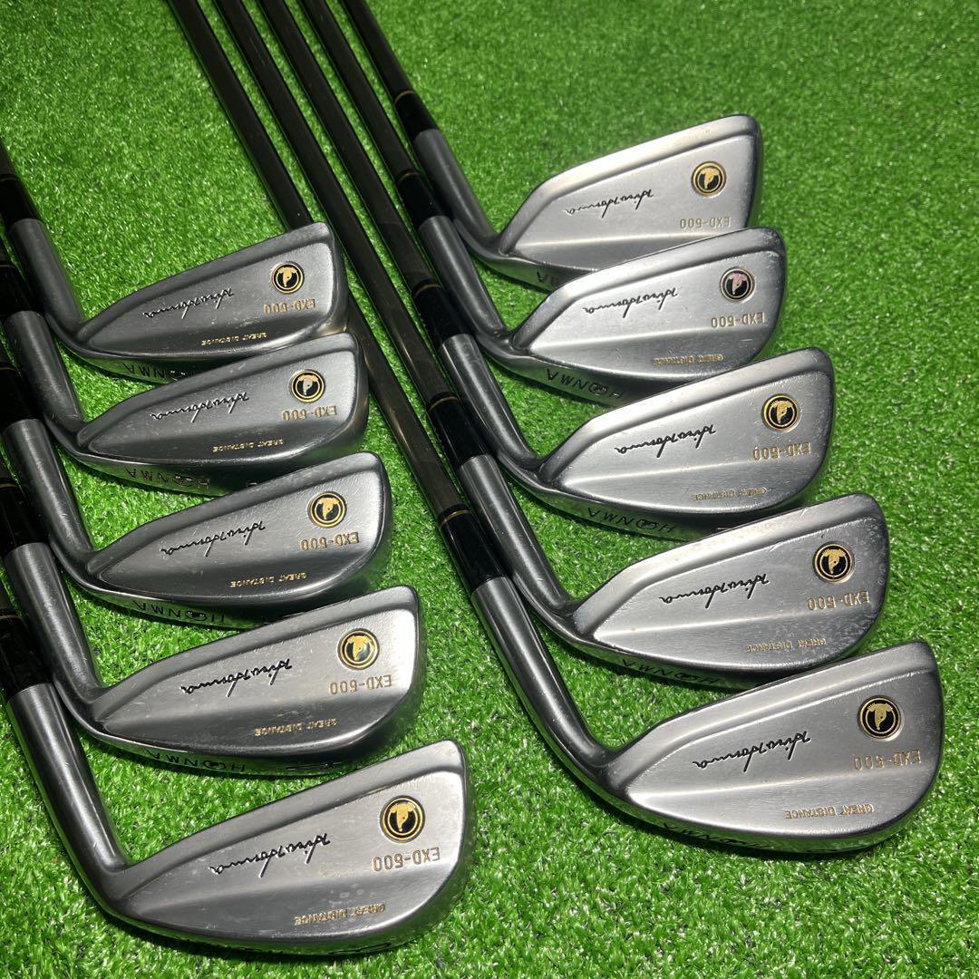 D7 HONMA ホンマ EXD-500 アイアン マッスルバック 10本 右利