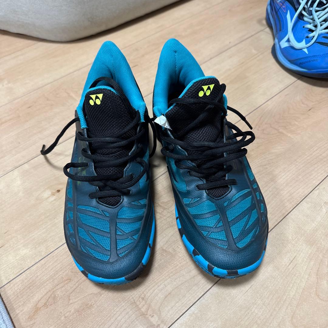 YONEX バドミントンシューズ ブラック/ブルー