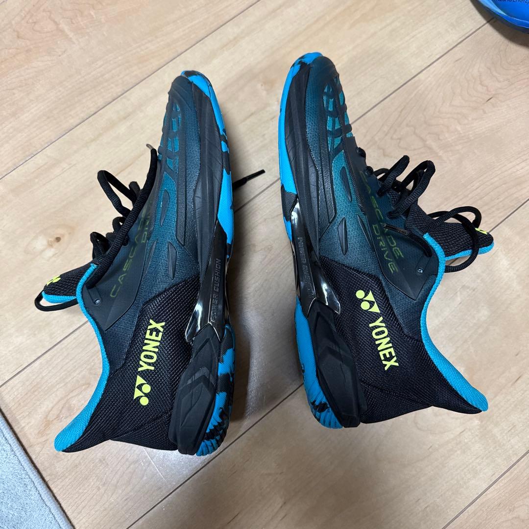 YONEX バドミントンシューズ ブラック/ブルー