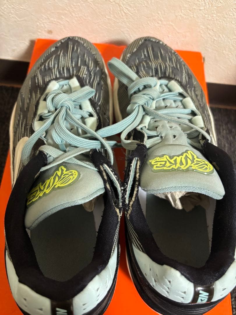 GTカット2 Nike バスケットボールシューズ 黒/水色