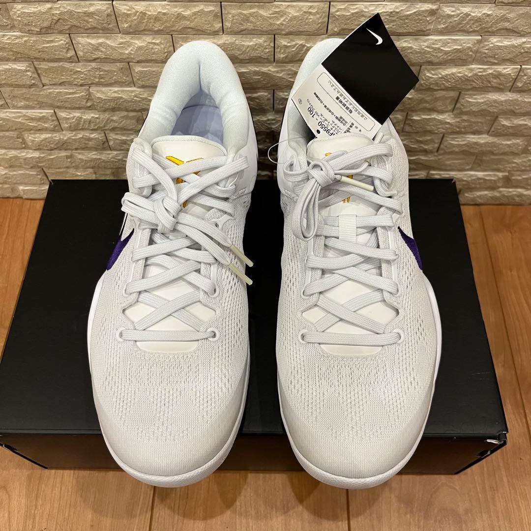 NIKE KOBE Ⅷ ナイキ コービー 8 26.5cm 白 バスケ
