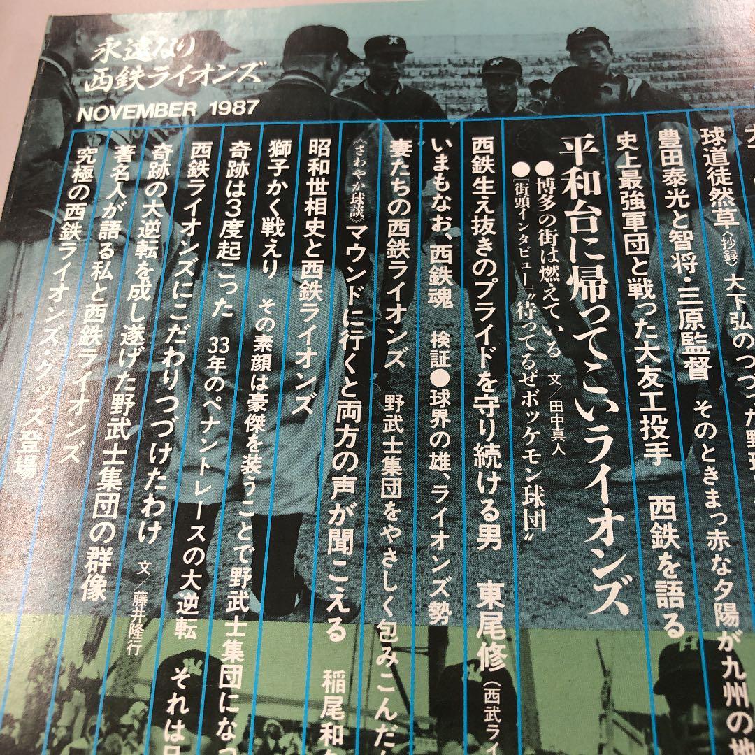 配送料無料　超レア物　永遠なり西鉄ライオンズ