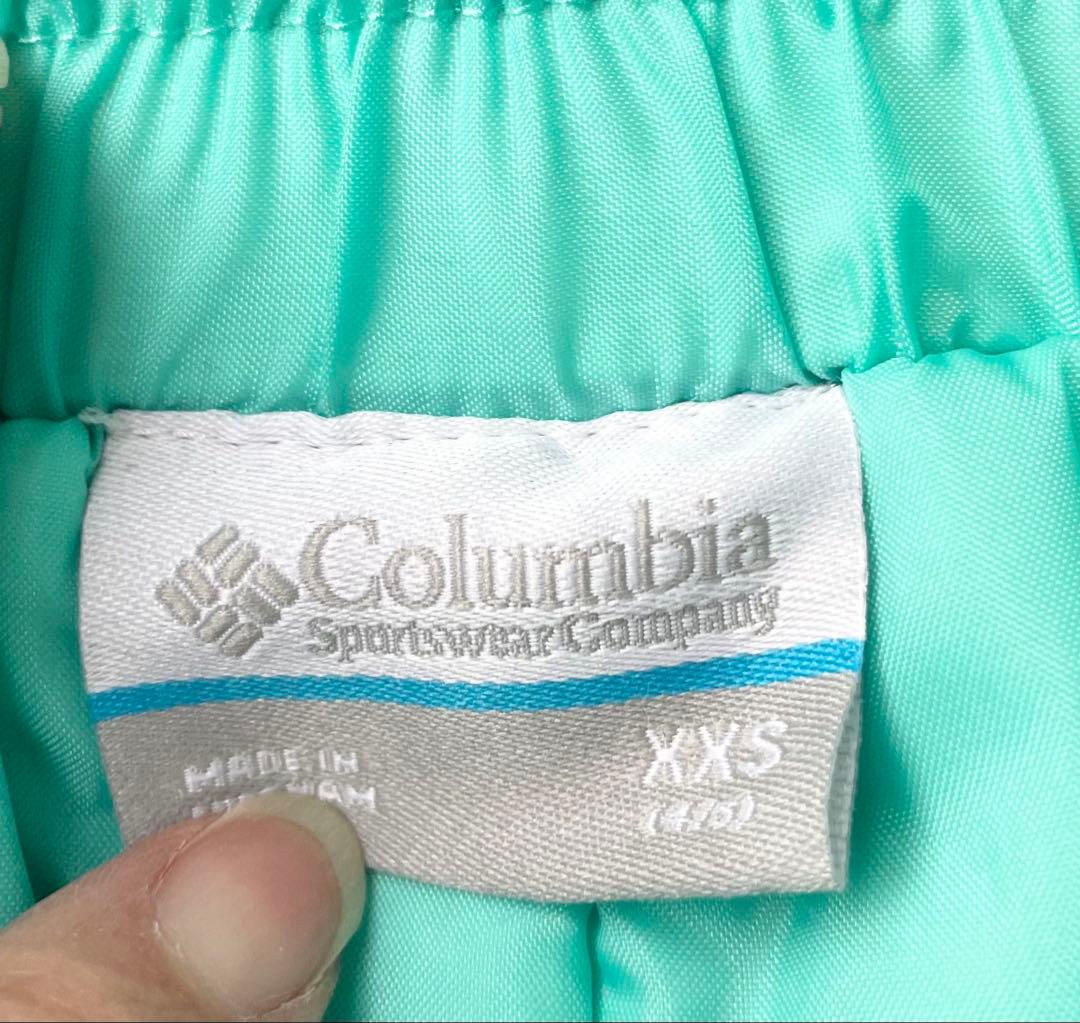 Columbia 子ども用スキーウェア ピンク/ミントグリーン