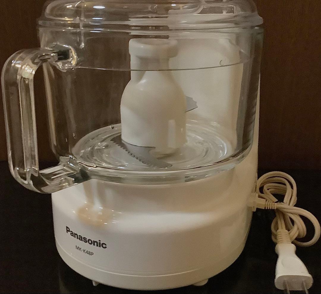 ⭐︎美品・動確済⭐︎ Panasonic フードプロセッサーMK-K 48P
