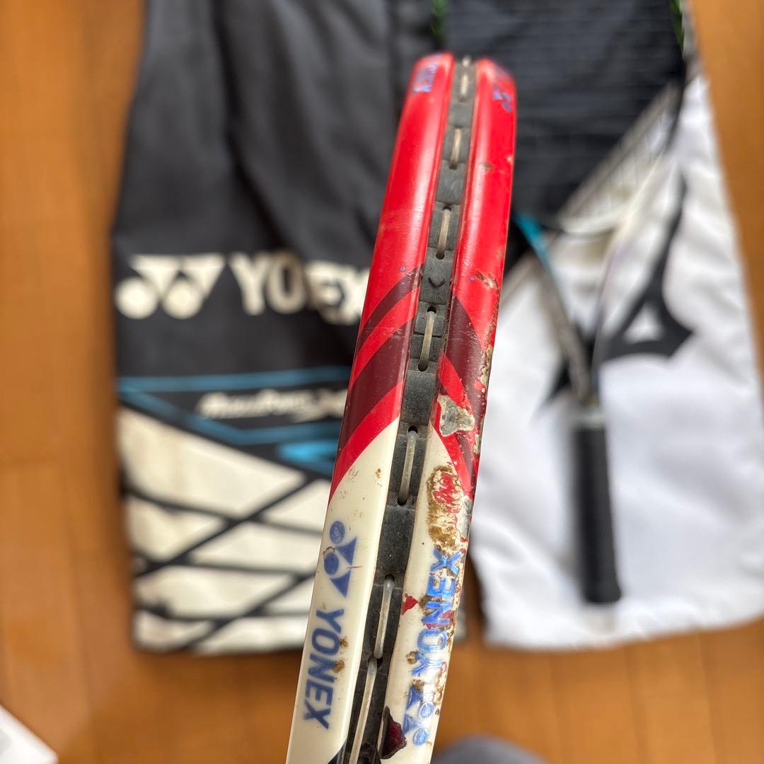 YONEX MIZUNO SCUD 01-C テニスラケット 軟式 ブラック