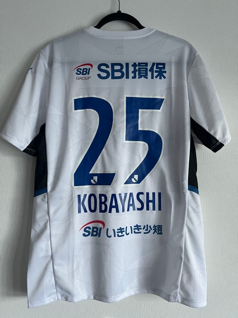 サッカー　大分トリニータ 2022　小林成豪 #25　ユニフォーム　アウェイ