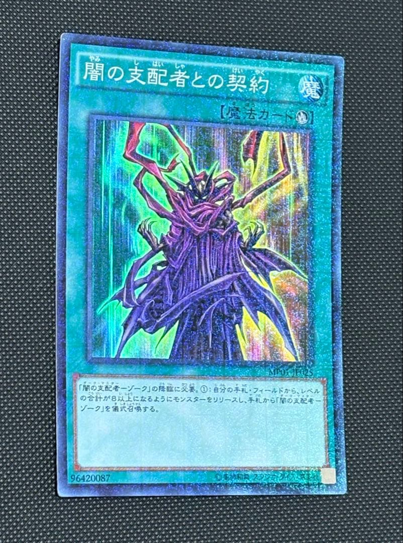 闇の支配者との契約