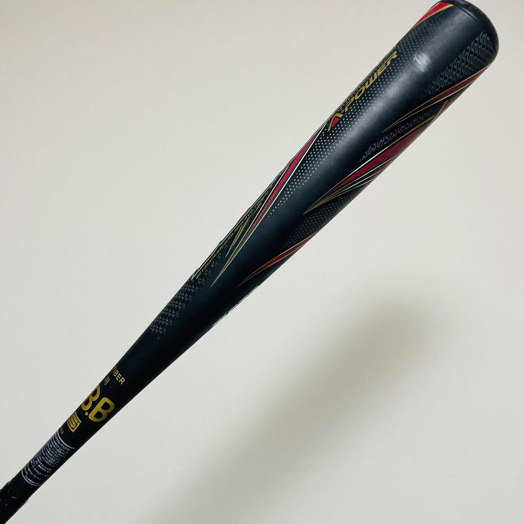 ZETT ゼット 一般軟式用 バット ブラックキャノン Aパワー 84cm