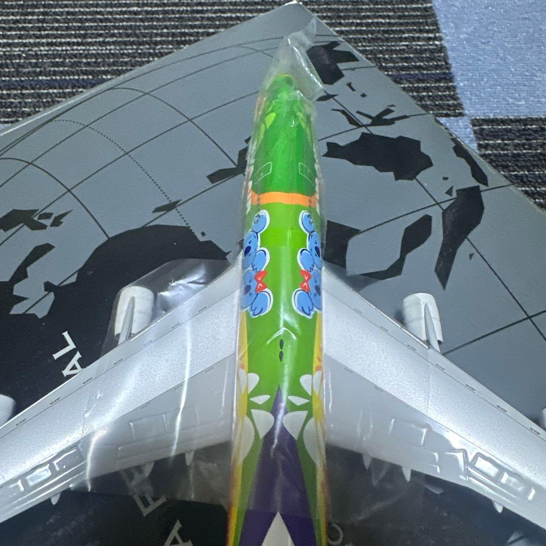 EVAエバー航空Boeing747-400 1/300 hogan特別塗装貴重品