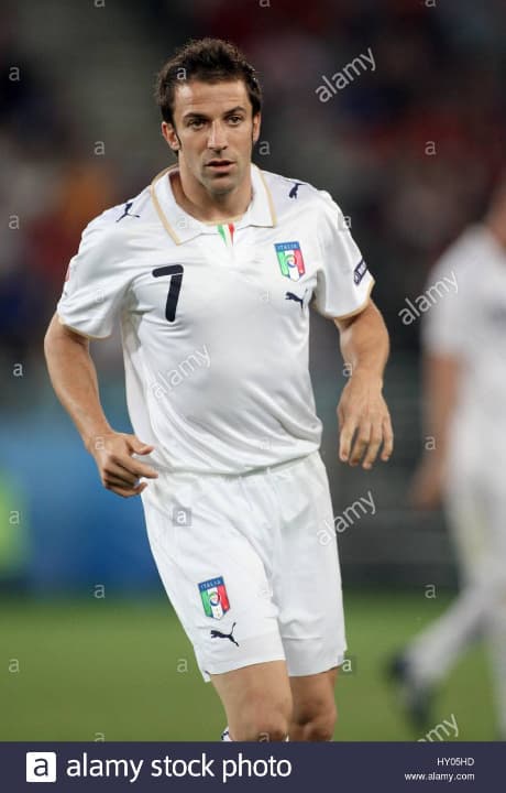 選手用　デル・ピエロ イタリア代表 ユニフォーム