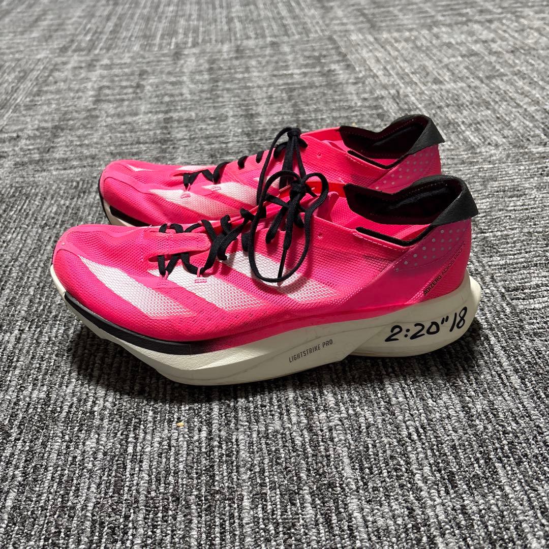 Adizero Adios Pro ピンク 2:20'18