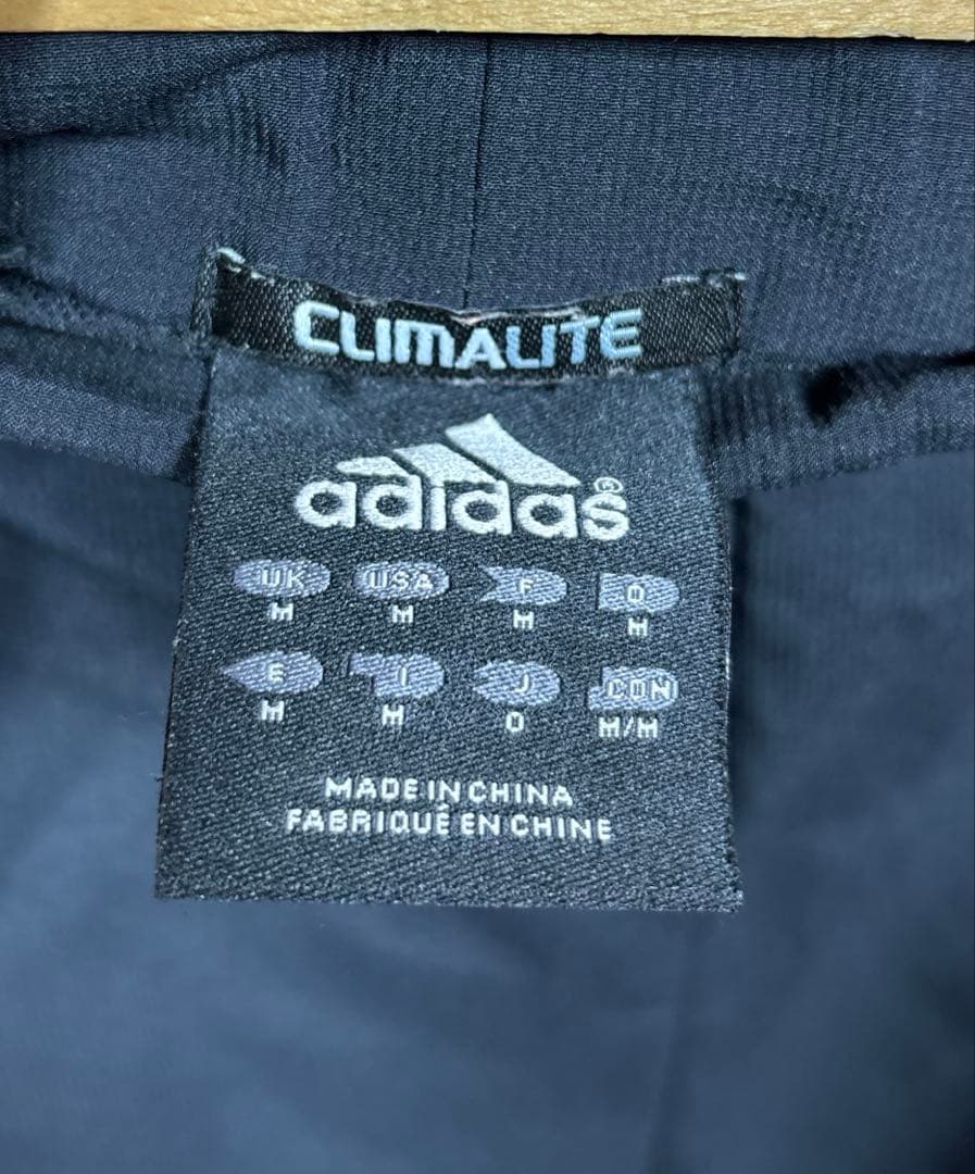 adidas アディダス ナイロン ジャージ上下SET ゴールド ライン
