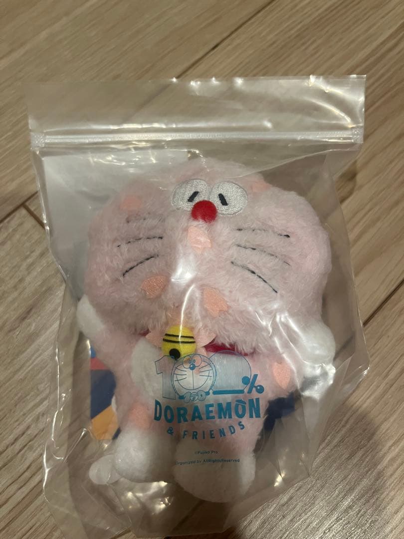100%ドラえもん＆フレンズ展 桜ドラえもん キーチェーン