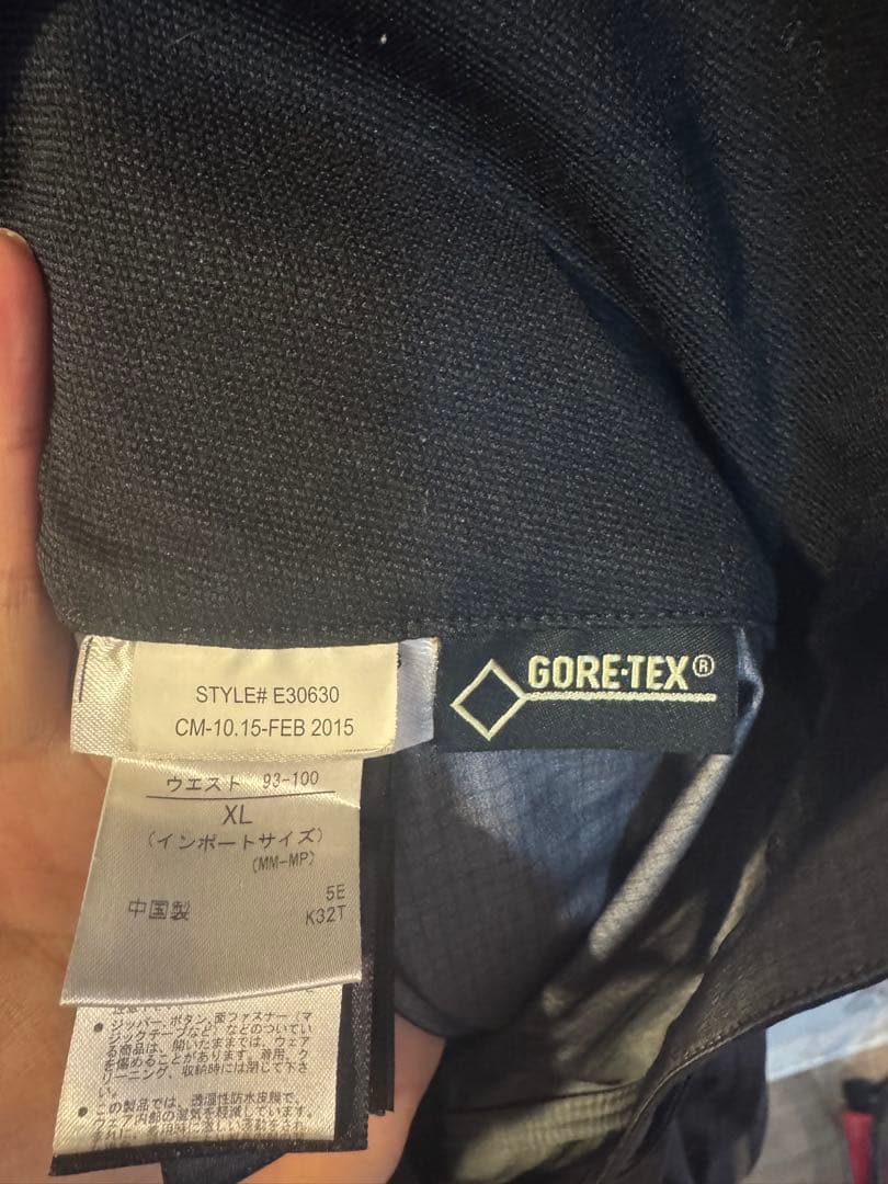 Marmot ビブパンツ GORE-TEX Pro ブラック XL