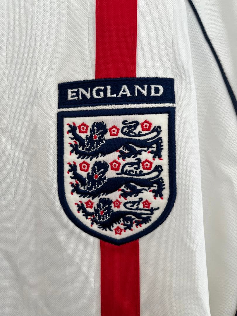 新品未使用正規品 UMBRO イングランド代表ベッカムギリシャ戦 マッチデイ刺繍