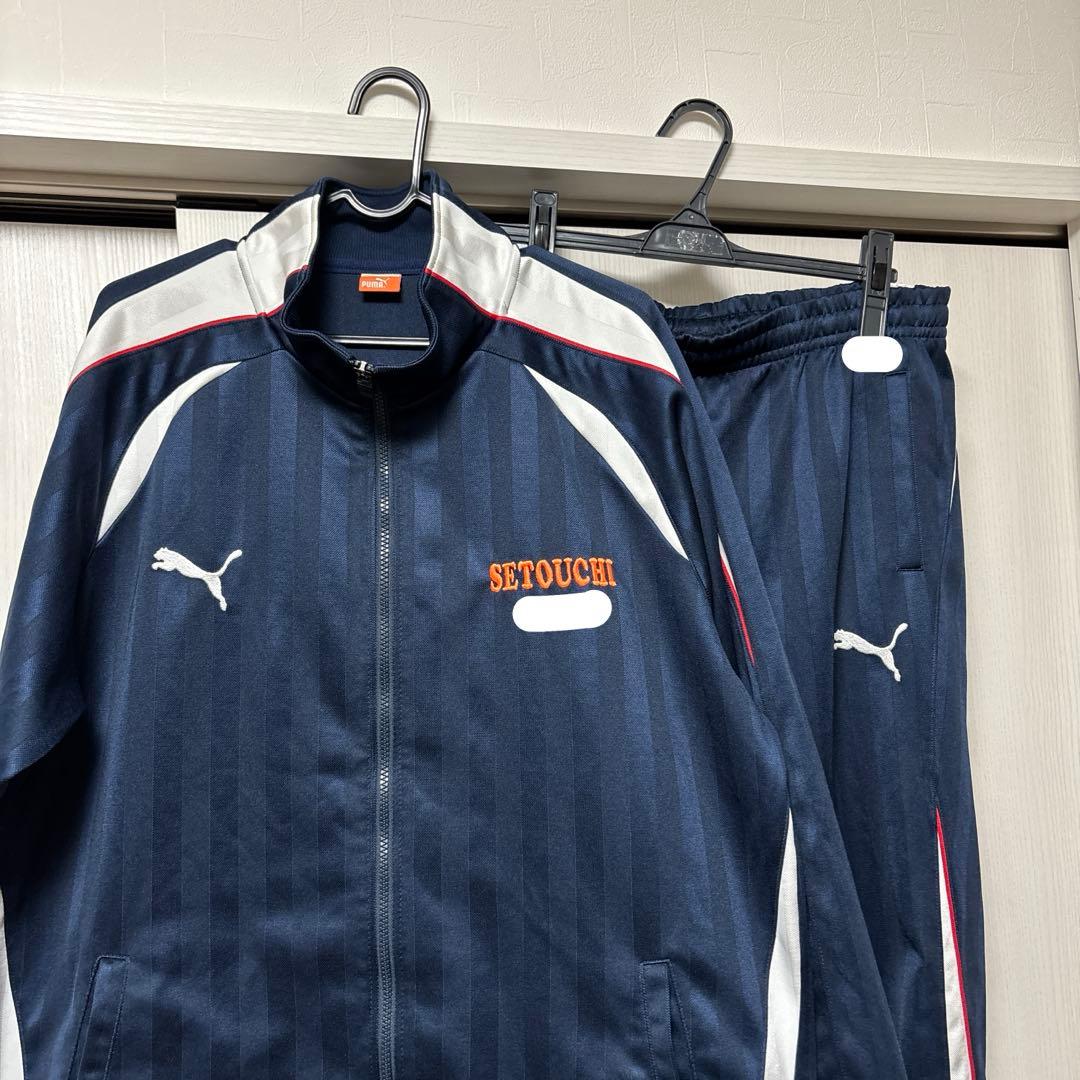 広島県瀬戸内高等学校サッカー部PUMA移動着 / 学校ジャージ
