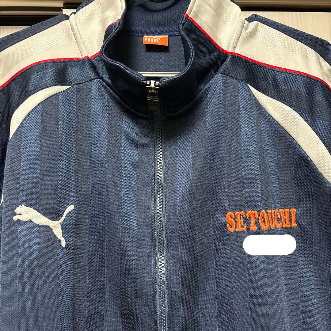 広島県瀬戸内高等学校サッカー部PUMA移動着 / 学校ジャージ