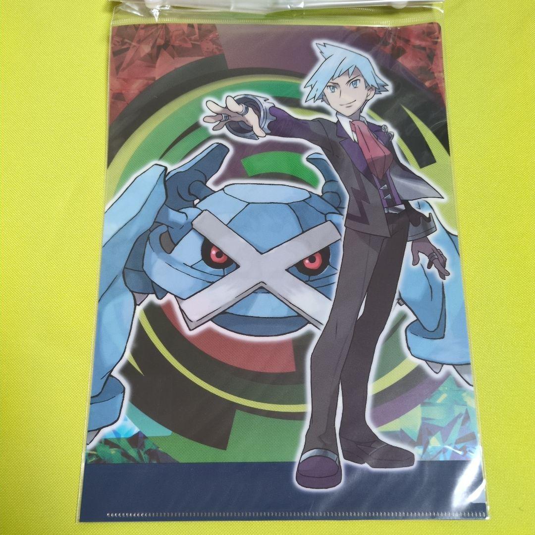 値下げ◆ポケモンクリアファイル　OA　主人公/ジムリーダー/四天王/チャンピオン