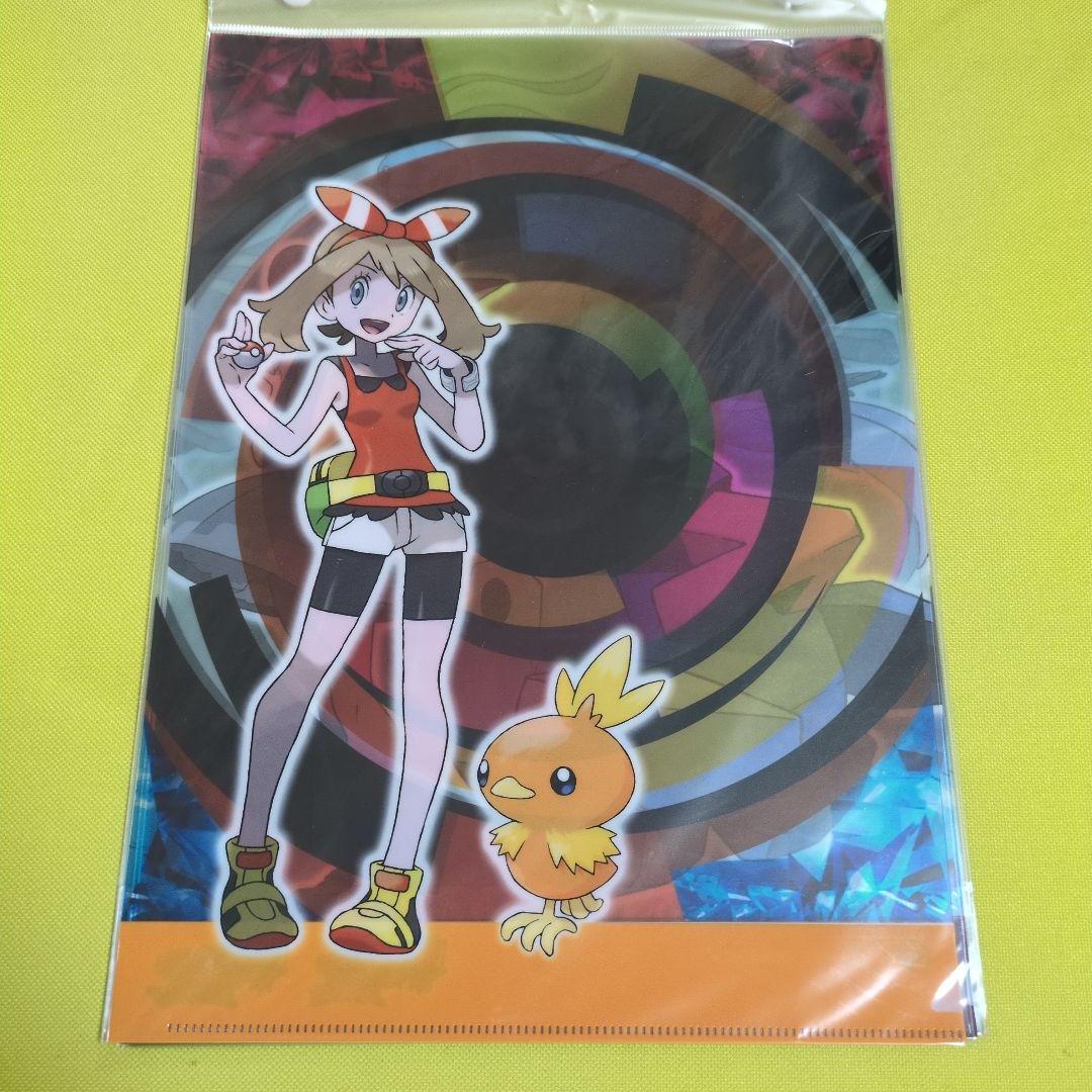 値下げ◆ポケモンクリアファイル　OA　主人公/ジムリーダー/四天王/チャンピオン