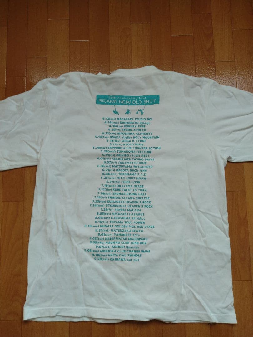 値下げSHANK 20th Anniversary Tour Tシャツ