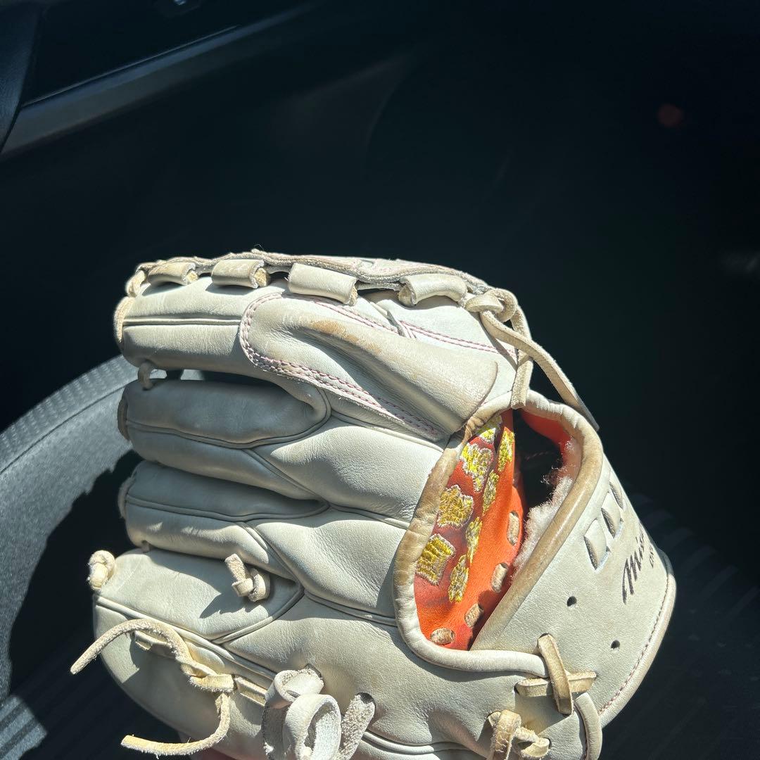 MizunoPro ORDER 硬式グローブ ホワイト