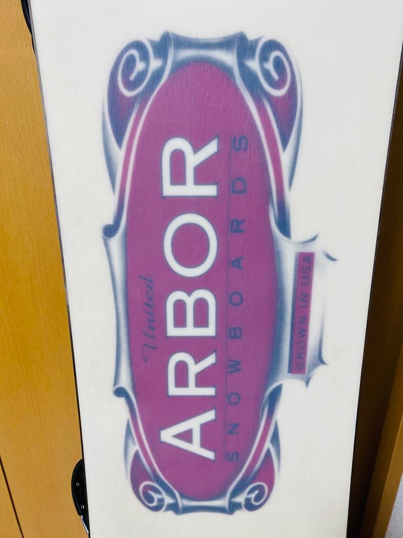 スノーボード ARBOR ハワイアンコアT56 ビンディング付