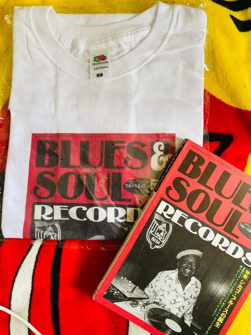 BLUES & SOUL RECORDS Tシャツと雑誌セット